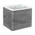 База под раковину Vico 600 подвесная, 2 выкатных ящика soft close, Beton VMC-2V600BT Vincea