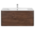 База под раковину Paola 1000 подвесная, 2 выкатных ящика soft close, R.Wood VMC-2P100RW Vincea