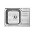 Мойка из нержавеющей стали, шелк, с крылом, 605х440х180, Sound, SND60SDi77 IDDIS