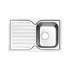 Мойка из нержавеющей стали, шелк, 780х480, Strit S, STR78SDi77 IDDIS