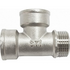 Тройник 1/2" в-в-н никелированный 0000003508 STI