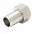 Штуцер для шланга 1/2" x 12 с ВР никелированный ТТ000013405 STI