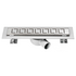 Душевой лоток 80 см, хром SAY OPTIMA 601.80.P.BLOK Vincea
