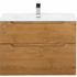 Тумба под раковину подвесная с двумя выкатными ящиками ETNA H-60 Rovere Nature 900x455x600 BelBagno