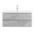 Тумба под раковину подвесная с двумя ящиками ALBANO-CER Cemento Verona Grigio 1020x444x500 BelBagno Тумба под раковину подвесная с двумя ящиками ALBANO-CER Cemento Verona Grigio 1020x444x500 BelBagno
