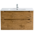 Тумба под раковину подвесная с двумя выкатными ящиками ETNA H-60 Rovere Nature 1000x455x600 ETNA-H60-1000-2C-SO-RN-P BelBagno