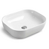 Раковина накладная керамическая 500х400х140 белая VBS-101 Vincea