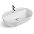 Раковина накладная керамическая 600х400х135 белая VBS-122 Vincea