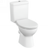 Унитаз напольный безободковый S10 SmoothFlush с сиденьем микролифт 9864B003-7201 Vitra