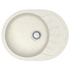 Кухонная мойка Light 575х440х215 Хлопок сифон + герметик CS00079921 Azario Кухонная мойка Light 575х440х215 Хлопок сифон + герметик CS00079921 Azario