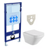 Унитаз с инсталляцией SET AQUATEK ЛИРА Aquatek