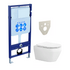 Унитаз с инсталляцией SET AQUATEK ЛЕЯ Aquatek