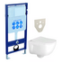 Унитаз с инсталляцией SET AQUATEK ДИВА Aquatek