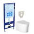 Унитаз с инсталляцией SET AQUATEK НИКА Aquatek
