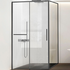 Душевой уголок Slim Soft 120х90, вороненая сталь, стекло прозрачное VSR-1SS9012CLGM Vincea