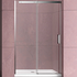 Душевая дверь Dice 120, хром, стекло прозрачное VDS-4D120CL Vincea