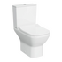 Унитаз напольный безободковый Integra Square Open-Back с сиденьем микролифт 9833B003-7205 Vitra