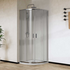 Душевой уголок City 90х90, хром, стекло прозрачное VSQ-5CT900CL Vincea