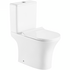 Унитаз-компакт FRETTA ROUND безободковый с сиденьем микролифт AZ-1038A Azario