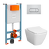 Унитаз с инсталляцией Integra 9856B003-7207 VitrA