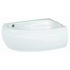 Ванна асимметричная Joanna 150x95 см правая без ножек белая Cersanit P-WA-JOANNA*150-L 301008