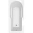 Ванна прямоугольная Santana 170x70 см без ножек белая Cersanit 301035 WP-SANTANA*170 Ванна прямоугольная Santana 170x70 см без ножек белая Cersanit 301035 WP-SANTANA*170