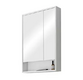 Зеркальный шкаф Рико 65 Белый/Ясень фабрик 1A215202RIB90
