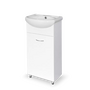 Тумба с раковиной Азов 40 белый AQUALINE