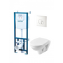 Комплект Бореаль с кнопкой хром 1WH501544 Santek